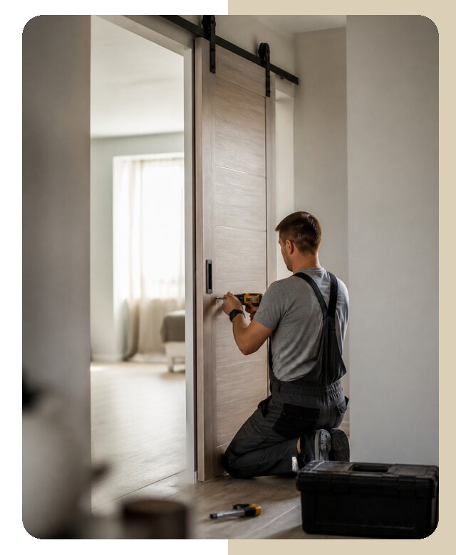 Установка двери купе в Губкине цена от 4571 р. | ДвериЛегко-Гбк
